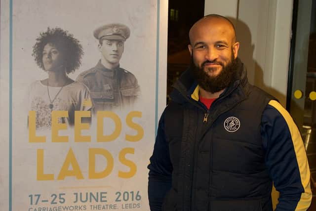 Leeds Rhinos' and Great Britain rugby league legend Jamie Jones-Buchanan to star alongside 40 Leeds locals in new community play about city's inspiring role in Battle of the Somme Leeds Rhinos' and Great Britain rugby league legend Jamie Jones-Buchanan to star alongside 40 Leeds locals in new community play about city's inspiring role in Battle of the Somme  Picture: Malcolm Johnson