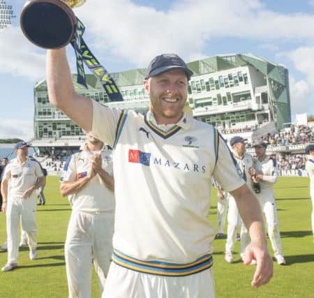 Yorkshire cricket at Headingley.