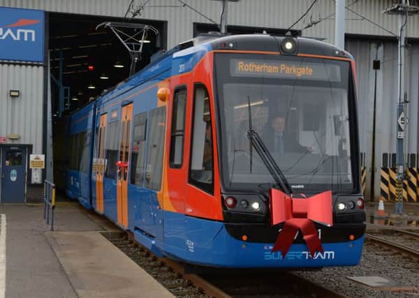 The tram train that will be tested in South Yorkshire