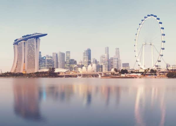 The Singapore skyline. PIC: PA
