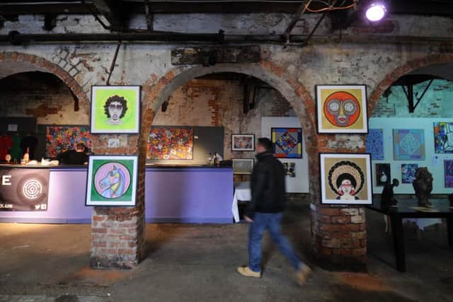 The new gallery at Freedom Mills. PIC: Simon Hulme