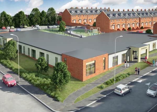 A CGI image of the new Leeds Mencap centre.