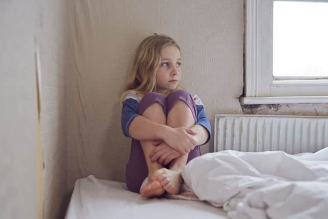 West Yorkshire Police is still leaving vulnerable children at risk, according to HMIC. Picture, from NSPCC, posed by model.