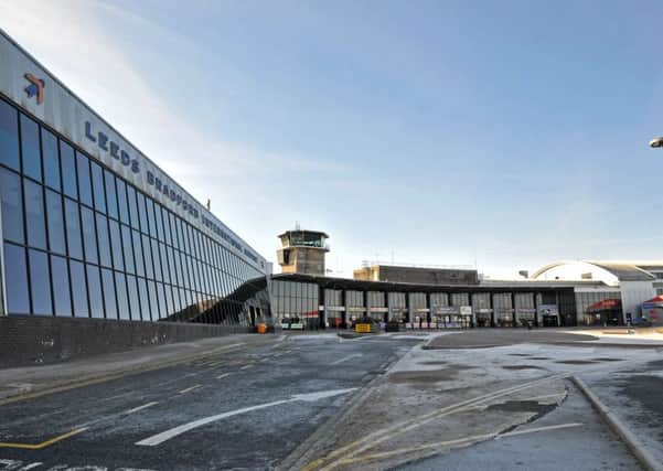 Leeds Bradford Airport.