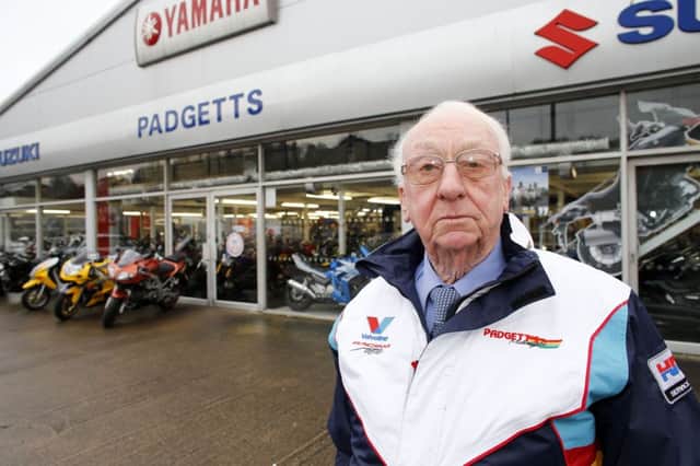 Peter Padgett, founder of Padgetts Motorbikes