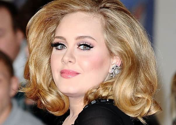 Singer Adele. Pic: Ian West/PA Wire