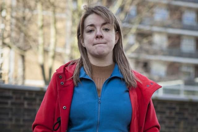 First-look picture of Sheridan Smith as Julie as filming commences on The Moorside Project for BBC One.