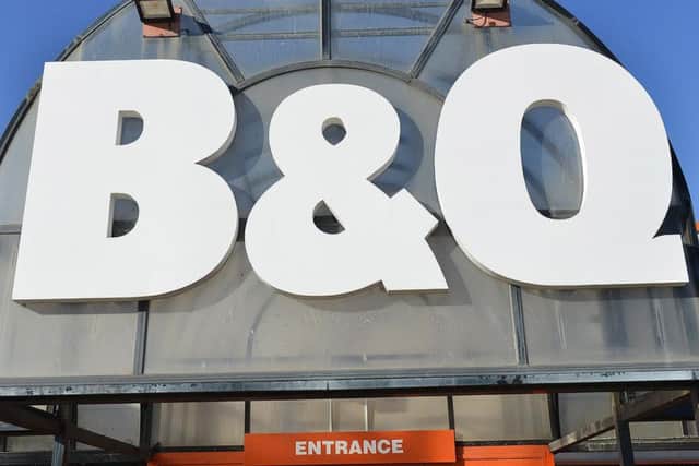 High street DIY chain B&Q