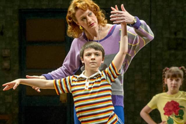 Matthew Lyons pictured at a performance of  Billy Elliot The Musical.