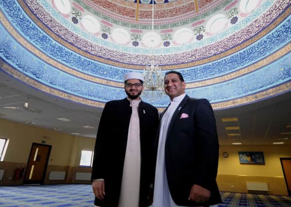 Chief Imam Qari Muhammad Asim MBE (left) and Ikram Butt.