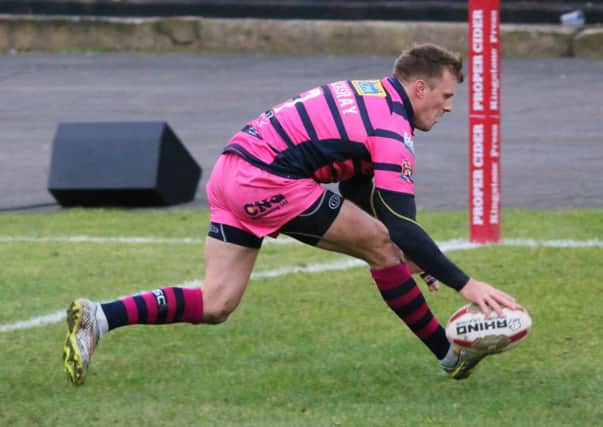 Anthony Thackeray was on the scoresheet in Featherstone's win at Swinton. PIC: Carol Austerberry