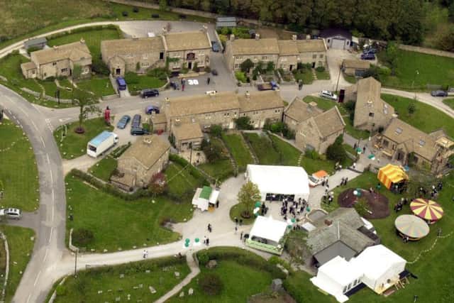The Emmerdale village on the Harewood Estate.