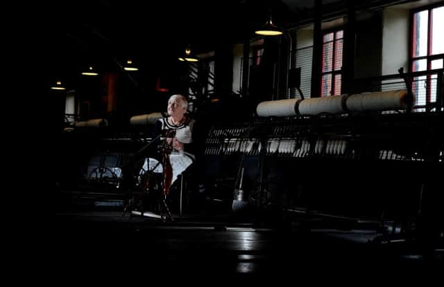 Betty Wilson pictured at the Leeds Industrial Museum at Armley Mills. Picture by James Hardisty.
