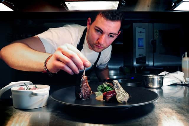 Chef-patron Michael Carr at Restaurant 92, Harrogate. Picture: Jonathan Gawthorpe