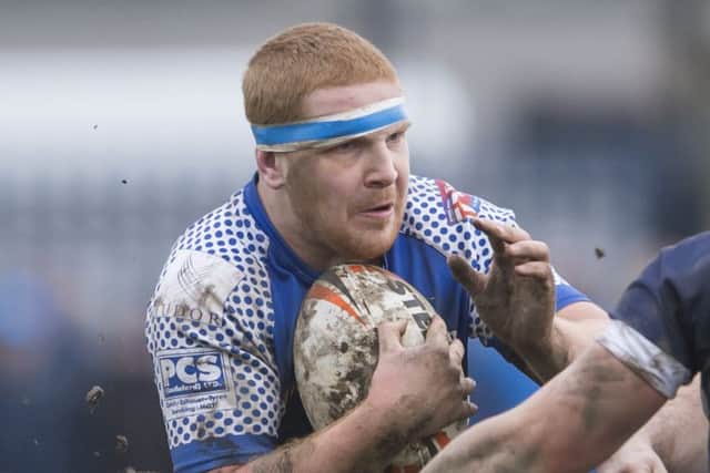 Castleford Lock Lane man of the match Chris Siddons.