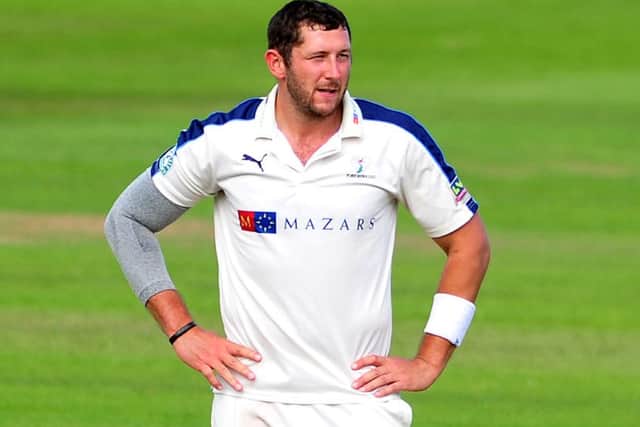 Yorkshire seam bowler Tim Bresnan finished his day in the desert on 449 first-class victims after taking three wicketsagainst the MCC.