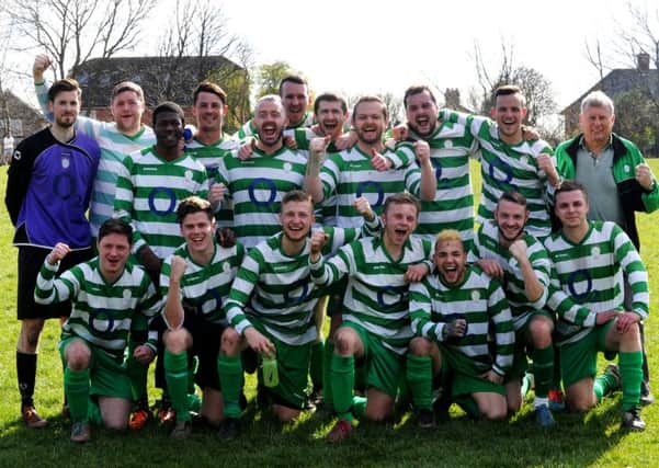 East Leeds Celtic, of the Leeds Sunday League, who beat Royal Park, of the Leeds Combination League, 2-1 to reach the final of the Leeds and District Jubilee Cup.