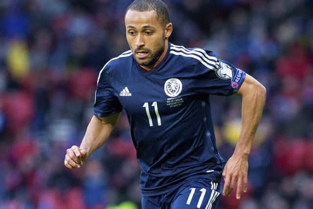 Scotland's Ikechi Anya.