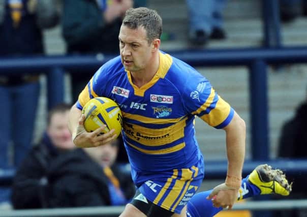 Danny McGuire is on the way back