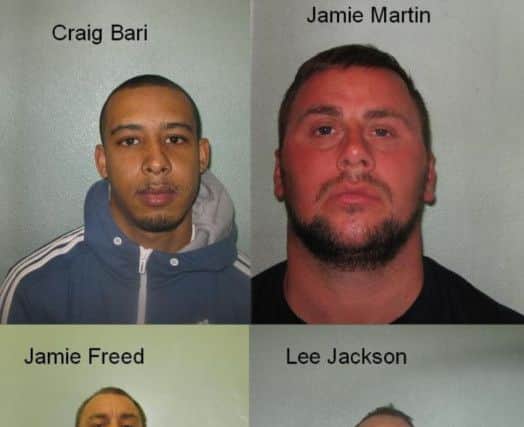 Four of the convicted armed robbers