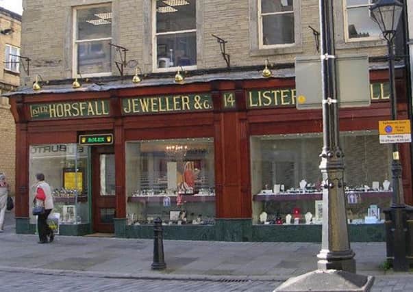 Lister Horsfall jewellers in Halifax