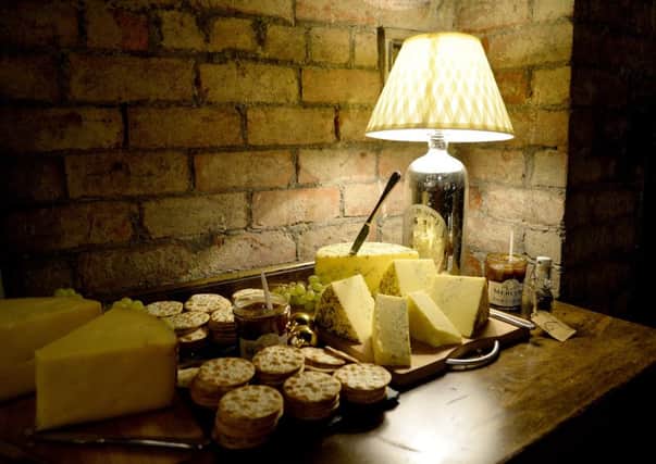 Cheese on display at a 'Homage 2 Fromage' event in Leeds. Picture: Anna Gowthorpe.