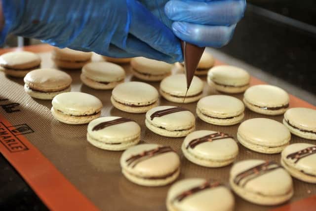 Tony Patrick from Anlaby, Hull, decided to pursue his love of cooking professionally, setting up Patrick Macarons and Patisserie in 2014.   Picture by Tony Johnson
