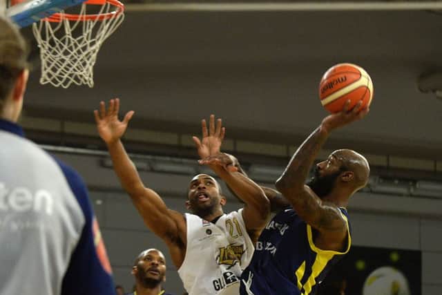 Sheffield Sharks' TJ Robinson.