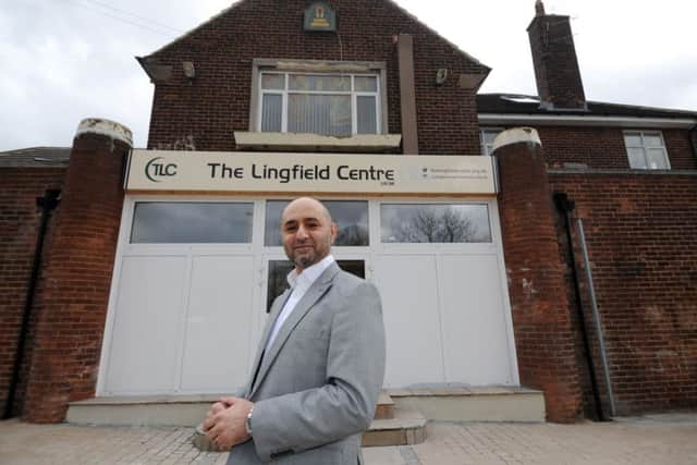 Opening of the Lingfield Centre in Moortown, Leeds..President Mohammed Arif pictured outside the building..27th March 2016 ..Picture by Simon Hulme