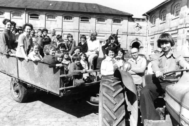Swillington, 20th April 1976

Used YEP letters page

EP Women's Circle members and their children had fun down on the farm when they visited Swillington House Farm, near Leeds.

Driving the tractor is James Bulloack, whose father owns the farm.