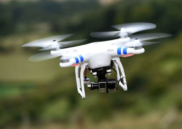Drones could be used to help with home security.