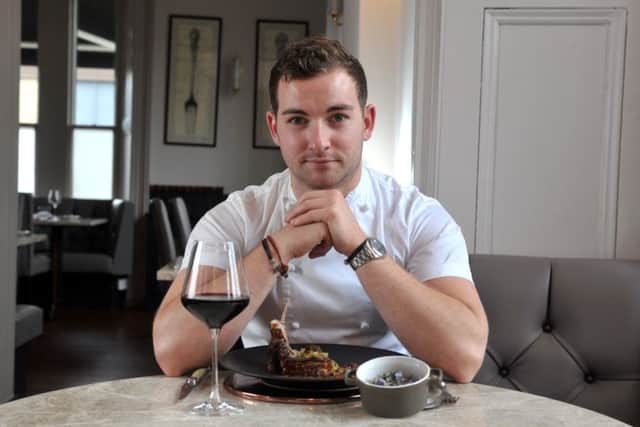 Chef Michael Carr at his Restaurant 92, on Station Parade in Harrogate.