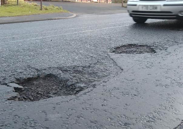 DAMAGE: New research shows motorists paid out millions to repair car damage caused by potholes.