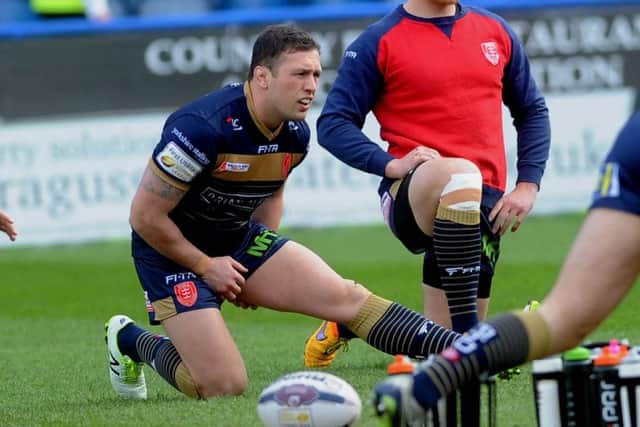 BACK IN THE FRAME: Hull KR's Shaun Lunt. Picture: Simon Hulme
