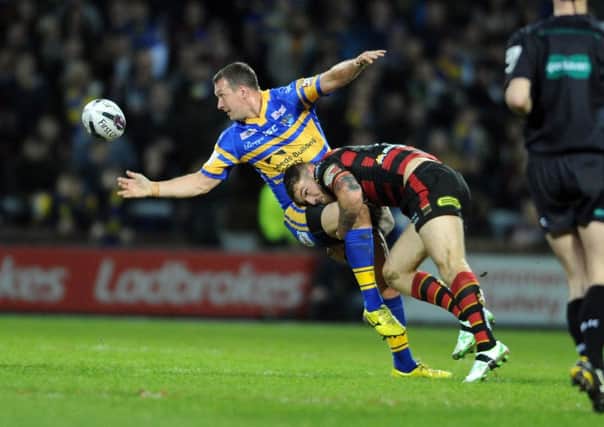 Danny McGuire should return for Leeds Rhinos against Hull KR on Friday night. Picture: Tony Johnson