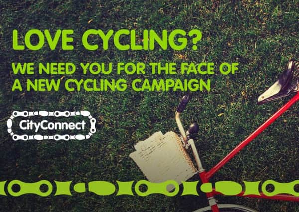 Cyclists have chance to be the face of a new campaign