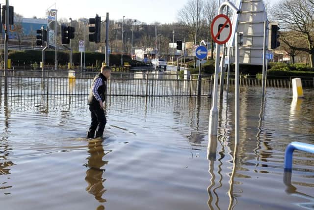 The aftermath of the Boxing Day floods on Kirkstall Road on December 27.  Picture Bruce Rollinson