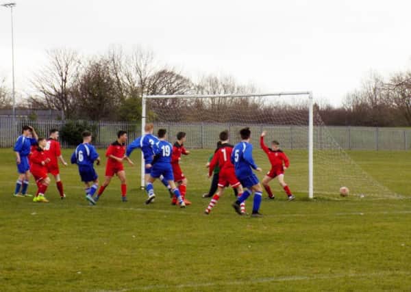 Action from Leeds City Boys Under-14s v Middlesbrough Boys

A.