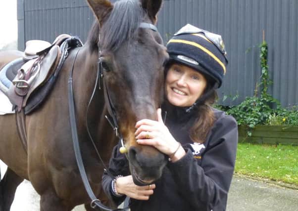 Julie Kelshaw who will compete in the MacMillan Charity Race at York.
