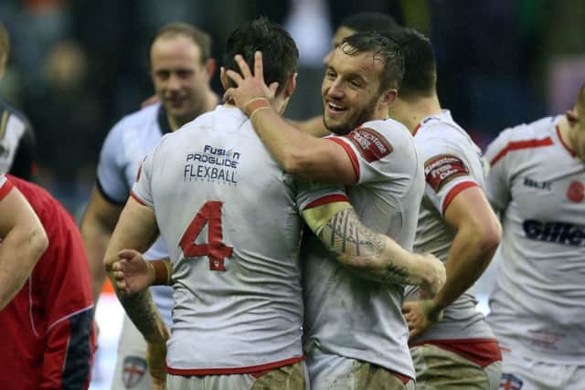 England's Josh Hodgson who is just one of several British players plying their rugby league trade in Australia.