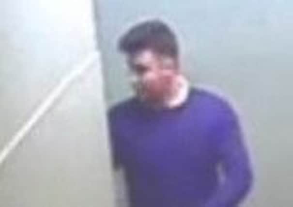 The man police want to speak to following nightclub assault.