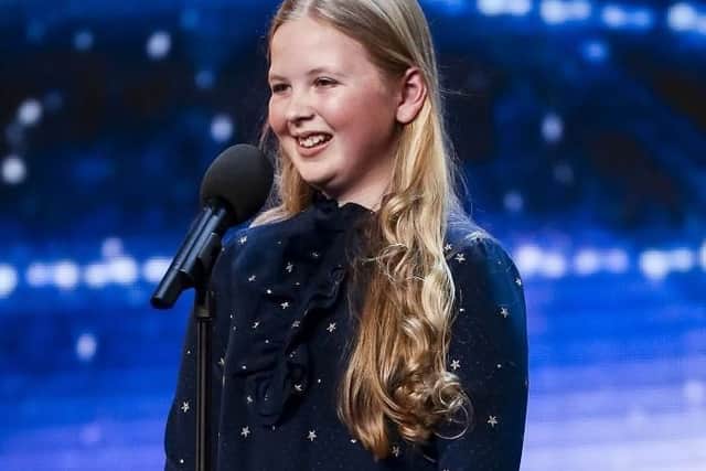 Beau Dermott wowed judges during her audition for ITV1's talent show, Britain's Got Talent. Picture: (SYCO/THAMES TV ITV)