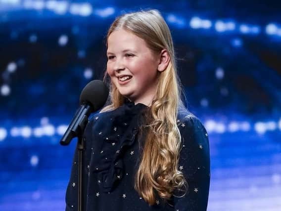 Beau Dermott wowed judges during her audition for ITV1's talent show, Britain's Got Talent. Picture: (SYCO/THAMES TV ITV)