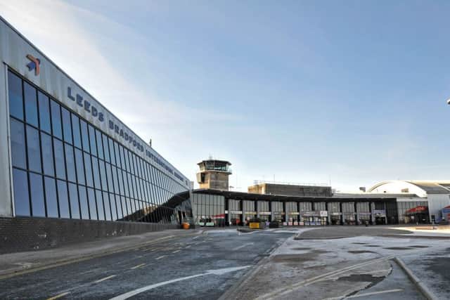 Leeds Bradford Airport. Picture: Bruce Rollinson.