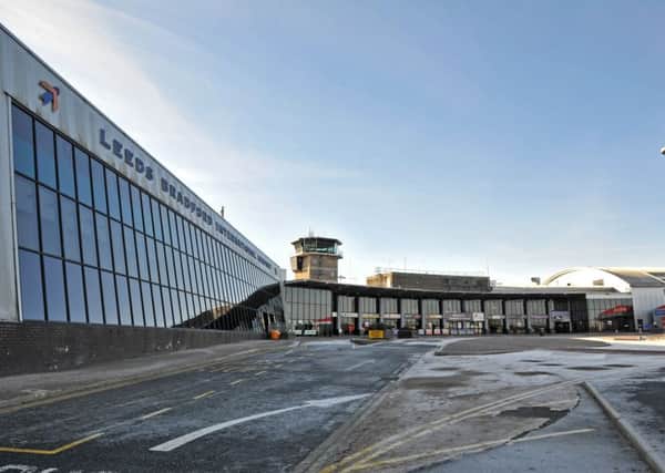 Leeds Bradford Airport.  Picture: Bruce Rollinson.