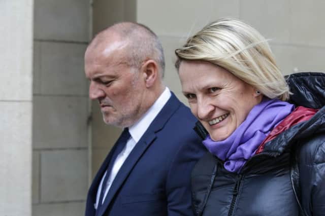 Neil Redfearn and Lucy Ward arrive at the tribunal. Picture: Ross Parry Agency