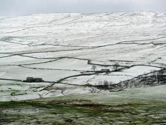 Snow is forecast for high ground on Friday.