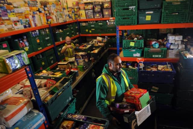 South and East Leeds Foodbank Parkside Lane, Leeds.
Picture by Simon Hulme
