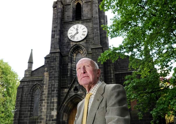 Kenneth Endersby pictured in 2013 when he was organist, choirmaster and chairman of the building development committee at St Stephen's Church in Kirkstall.