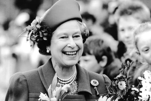 QUEEN IN YORKS
The Queen enjoys her visit to Leeds